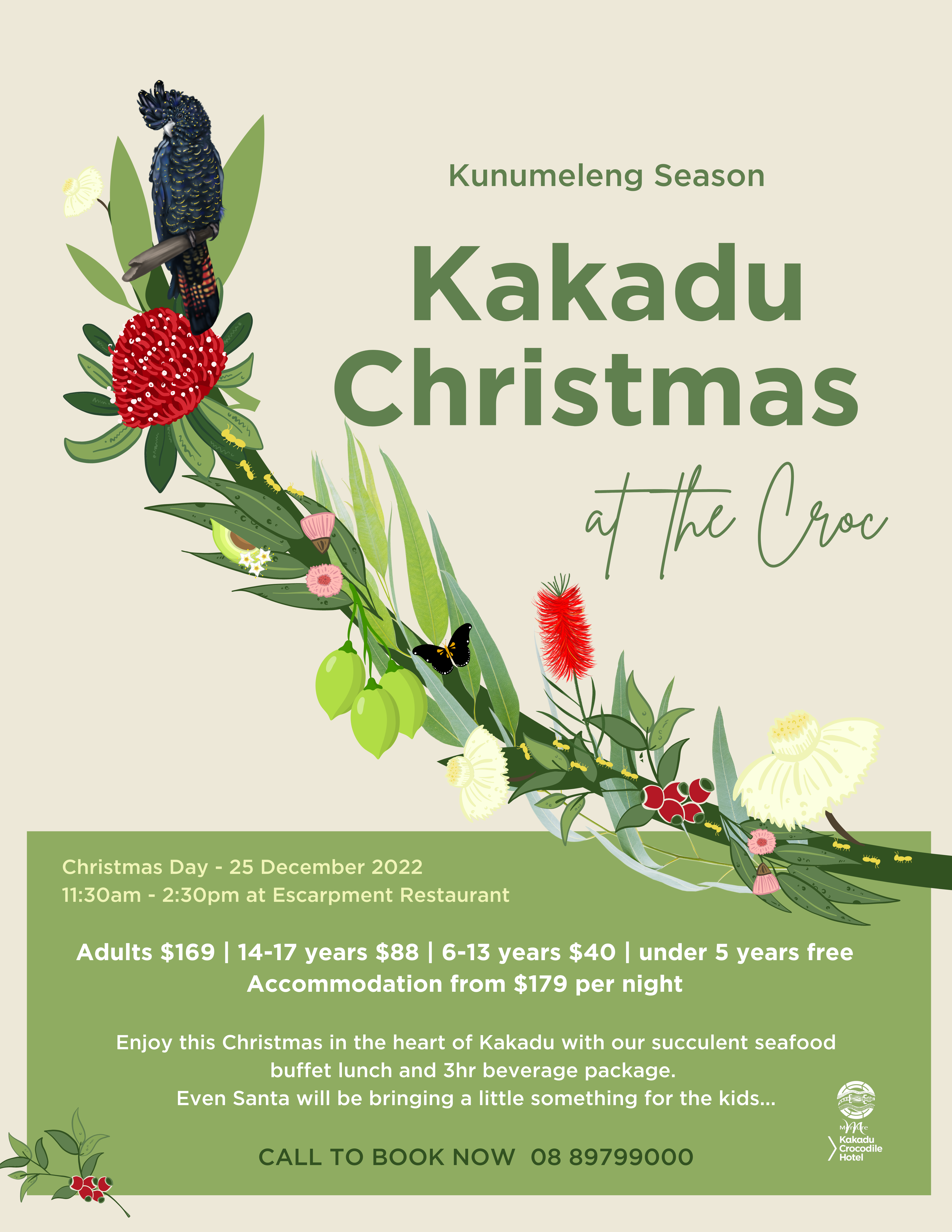 Croc_Promo Christmas Day Feast in Kakadu